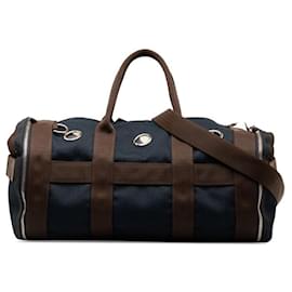 Hermès-Hermes Nylon Pet Carrier Bag  Canvas Other in Excellent condition-Blue