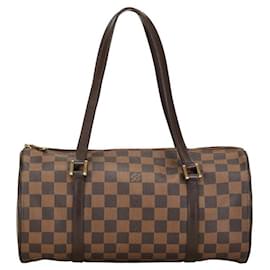 Louis Vuitton-Louis Vuitton Papillon 30 Sac à main en toile N51303 en bon état-Marron