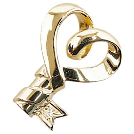 Mikimoto-MIKIMOTO 18K Diamond Heart Pendant  Metal Pendant in Excellent condition-Golden