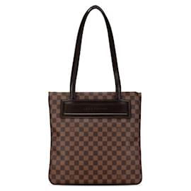 Louis Vuitton-Louis Vuitton Clifton Canvas Tote Bag N51149 in good condition-Brown