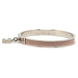 Hermès-Hermes Kelly H Lock Bracelet  Metal Bangle in Good condition-Silvery