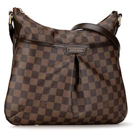 Louis Vuitton-Louis Vuitton Bloomsbury PM Canvas Crossbody Bag N42251 in good condition-Brown