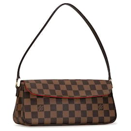 Louis Vuitton-Louis Vuitton Sac à bandoulière en toile Recoleta N51299 en bon état-Marron