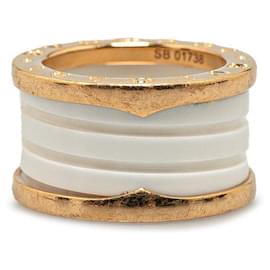 Bulgari-Bvlgari 18K B.Zero1 Ring  Metal Ring in Fair condition-Golden
