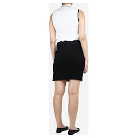 Chanel-Multicolour polo top and mini skirt set - size UK 12-Multiple colors