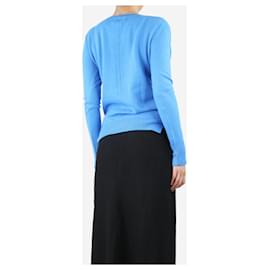 Autre Marque-Blue cashmere crewneck jumper - size S-Blue