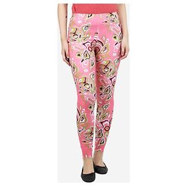 Emilio Pucci Pink printed leggings - size M Pink