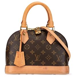 Louis Vuitton-Louis Vuitton Brown-Monogramm Alma BB-Braun