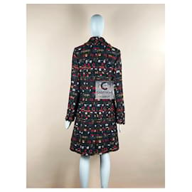 Chanel-Paris / Edinburgh Gripoix Buttons Tweed Coat-Multiple colors