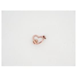 Dodo Pomellato-DODO POMELLATO PENDANT HEART PENDANT WITH LADYBUG ROSE GOLD 9K DURING-Golden