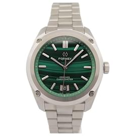 Autre Marque-NEW FORMEX ESSENCE MALACHITE WATCH 0333.1.3390 39 AUTOMATIC NEW WATCH-Silvery