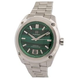 Autre Marque-NEW FORMEX ESSENCE MALACHITE WATCH 0333.1.3390 39 AUTOMATIC NEW WATCH-Silvery