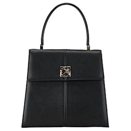 Yves Saint Laurent-Yves Saint Laurent Leather Handbag Leather Handbag in Good condition-Black