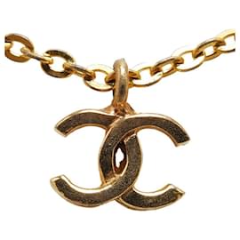 Chanel-Chanel CC Chain Necklace  Metal Necklace in Good condition-Golden