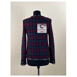 Chanel-Paris Edinburgh Tartan Cashmere Jacket-Multiple colors