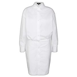 Robe chemise ajustée Theory Blanc