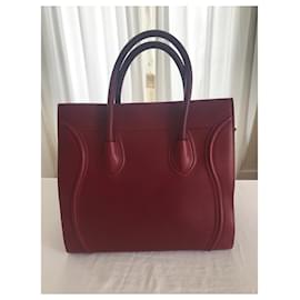 Céline-Luggage Phantom-Dark red