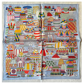 Hermès-French Pastry Shop-Red,Yellow,Light blue