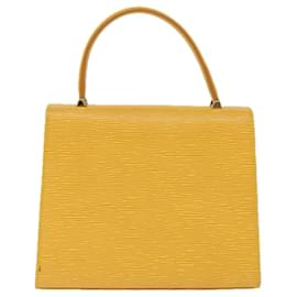 Louis Vuitton-LOUIS VUITTON Epi Malesherbes Handtasche Tassili Gelb Jonne M52379 Auth ep4341-Andere