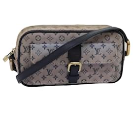 Louis Vuitton-LOUIS VUITTON Monogram Mini Juliet MM Sac à Bandoulière Bleu M92004 Auth LV 75852-Bleu