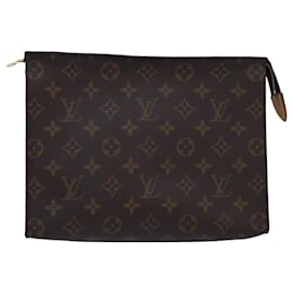 Louis Vuitton-Louis Vuitton Monogram Poche Toilette 26 Pouch M47542 LV Auth yk12891-Monogram