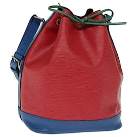 Louis Vuitton-LOUIS VUITTON Epi Toriko color Noe ShoulderBag Red Blue Green M44084 auth 76945-Red,Blue,Green