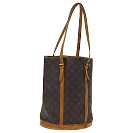 Louis Vuitton-LOUIS VUITTON Monogram Bucket GM Shoulder Bag M42236 LV Auth 75296-Monogram