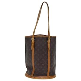 Louis Vuitton-LOUIS VUITTON Monogram Bucket GM Sac à bandoulière M42236 Auth LV 75296-Monogramme