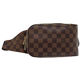 Louis Vuitton-LOUIS VUITTON Damier Ebene Geronimos Shoulder Bag N51994 LV Auth 76934-Other
