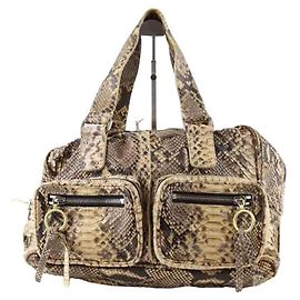 Chloé Leather Handbag Brown