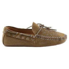 Isabel Marant Mocassins en daim Kaki