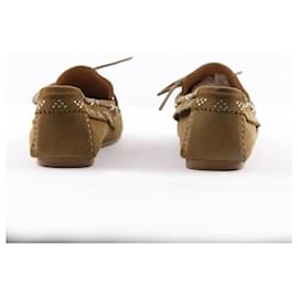 Isabel Marant-suede moccasins-Khaki