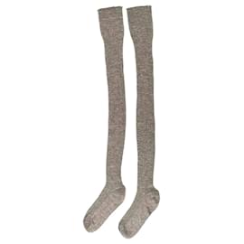 Max Mara wool socks Brown