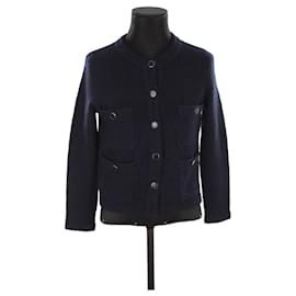 Eric Bompard cashmere jacket Navy blue