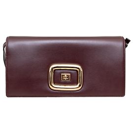 Roger Vivier Bolsa Crossbody Viv' Choc Marrom