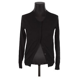 Chloé Cardigan de lana negro Negro