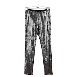 Autre Marque-Silver slim pants-Silvery