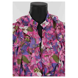 Autre Marque-Silk tunic-Pink