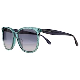 Bottega Veneta-Bottega Veneta Gradient Sunglasses-Green