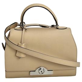 Autre Marque-Moynat Carat Calfskin Rejane PM Hand Bag-Brown