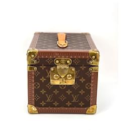 Louis Vuitton-Louis Vuitton Boite Flacons Beauty Train Case Luggage-Brown