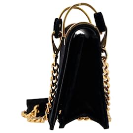 Prada-Prada Pattina Bag in Black Velvet-Black
