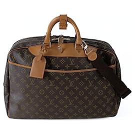 Louis Vuitton-LOUIS VUITTON ALIZÉ 45 Monogram travel bag-Brown