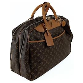 Louis Vuitton-LOUIS VUITTON ALIZÉ 45 Monogram travel bag-Brown