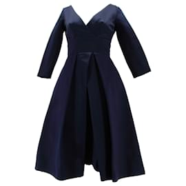 Christian Dior-CHRISTIAN DIOR  Dresses T.fr 34 silk-Navy blue