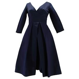 Dior-Dior dresses T.FR 34 Silk-Navy blue