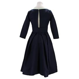 Dior-Dior dresses T.FR 34 Silk-Navy blue