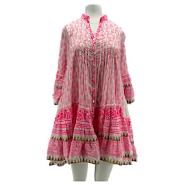 Autre Marque-NON SIGNE / UNSIGNED  Dresses T.International S Cotton-Pink