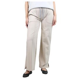 Brunello Cucinelli Pantalón neutro de algodón elástico - talla S Otro