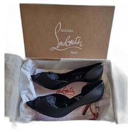 Christian Louboutin-Open Apostropha-Black